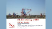 thumbnail of medium H.E.S.S.  follow-up of BBH merger events