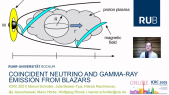 thumbnail of medium Coincident neutrino and gamma-ray emission from blazars