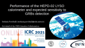 thumbnail of medium Performance of the HEPD-02 LYSO calorimeter and expected sensitivity to GRBs detection