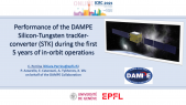 thumbnail of medium Performance of the DAMPE silicon-tungsten tracker during the first 5 years of in-orbit operation