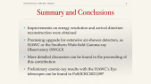 thumbnail of medium Simulations performance for an array of refractive air-Cherenkov telescopes HAWC's Eye in hybrid setup with the HAWC Observatory